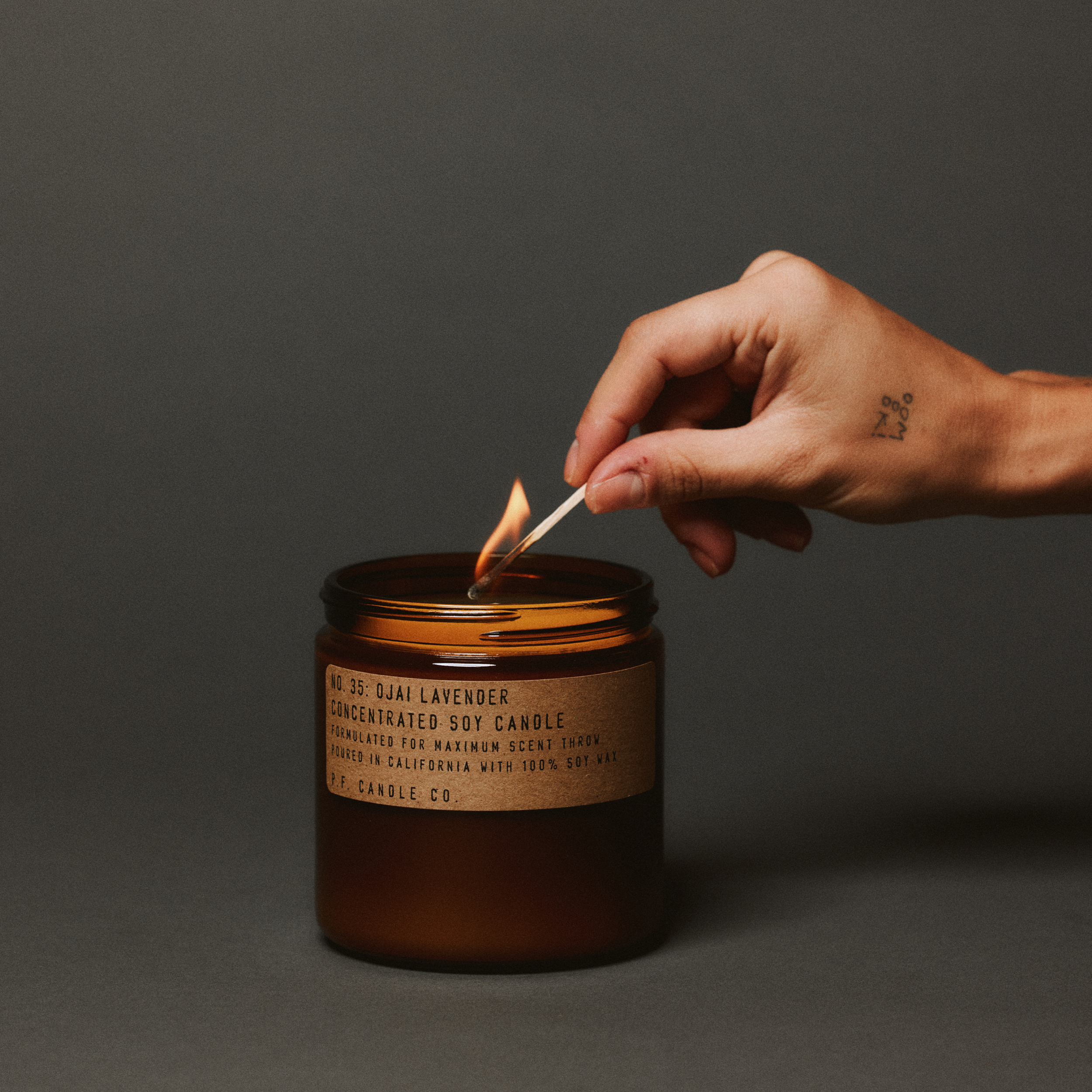 Ojai Lavender – Large Concentrated Candle